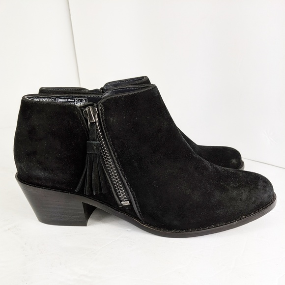 vionic serena ankle boot black